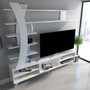 Hanah Home Mueble para TV Blanco Moderno